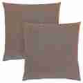Monarch Specialties Pillows, Set Of 2, 18 X 18 Square, Insert Included, Accent, Sofa, Couch, Bedroom, Polyester, Pink I 9301